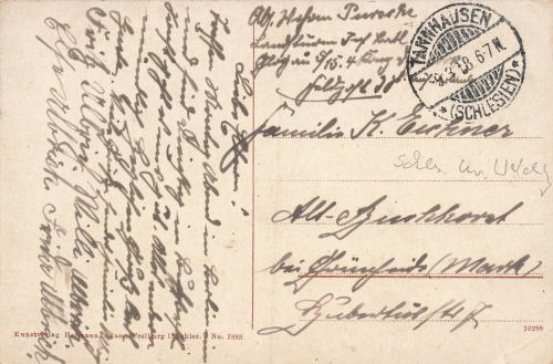 Bad Charlottenbrunn Drechslergrund Silesia Jedlina-Zdrój o 1918