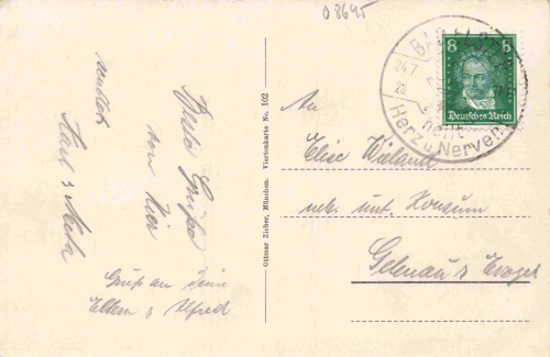 Bad Elster Vogtland Albertbad o 1928