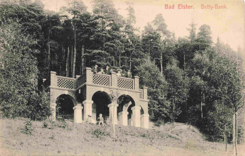 Bad Elster Vogtland Betty-Bank o 1911