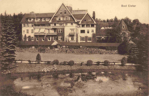 Bad Elster Vogtland Sanatorium Dr. Köhler * um 1910