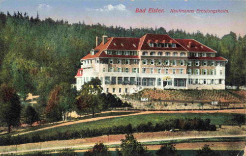 Bad Elster Vogtland Kaufmanns Erholungsheim o 1916