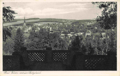 Bad Elster Vogtland von der Bettybank o 1934
