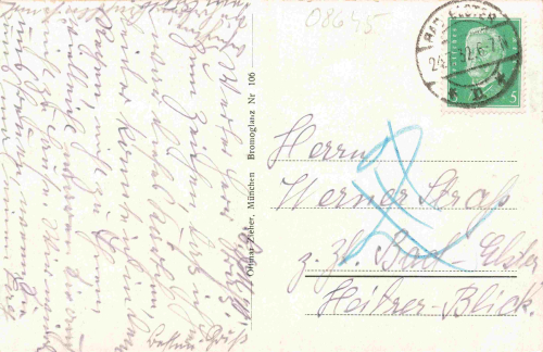Bad Elster Vogtland Luisasee  und Floratempel o 1932