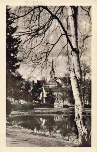 Bad Elster Vogtland Blick zur Kirche * 1957