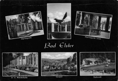 Bad Elster Vogtland Mehrbildkarte o 1961