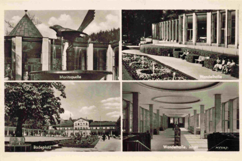 Bad Elster Vogtland multi-view postcard