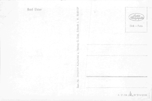 Bad Elster Vogtland multi-view postcard