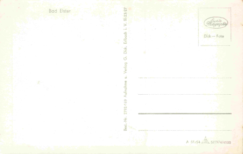 Bad Elster Vogtland multi-view postcard
