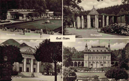 Bad Elster Vogtland multi-view postcard