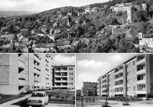 Bad Frankenhausen Neubaugebiet Otto Nuschke Strasse * 1977