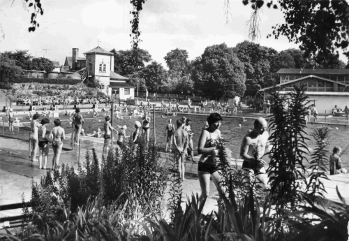 Bad Frankenhausen Süleschwimmbad o 1980
