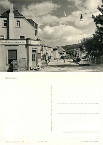 01816 Bad Gottleuba consumer shop (Wartburg311) * 1969 Hanich1842