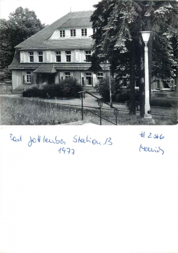 01816 Bad Gottleuba Ward 13 Clinic Sanatorium *1977