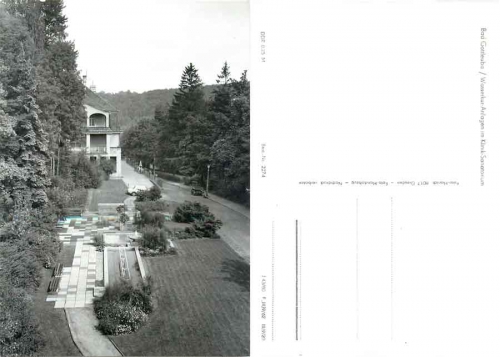 01816 Bad Gottleuba Wasserkur-Anlagen *1980 Hanich2274