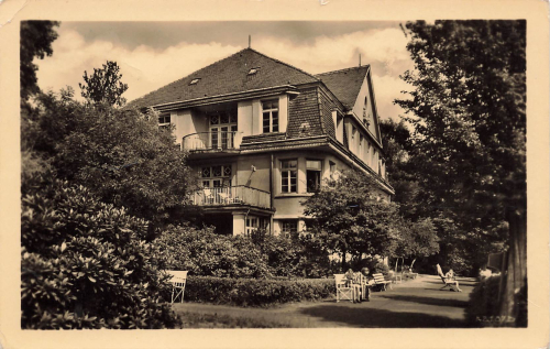 01816 Bad Gottleuba Sanatorium Haus F 1 o 1956