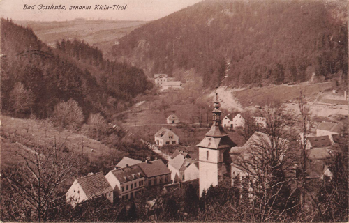 01816 Bad Gottleuba klein Tirol o 1924