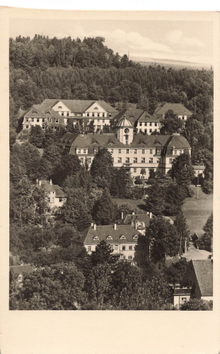 01816 Bad Gottleuba Sanatorium der SVA * 1956
