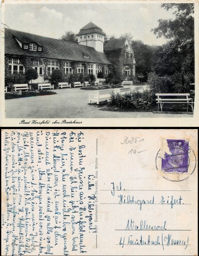 Bad Hersfeld Badehaus o 1.1.43