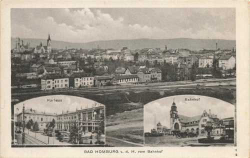 61348 Bad Homburg Bahnhof * um 1910