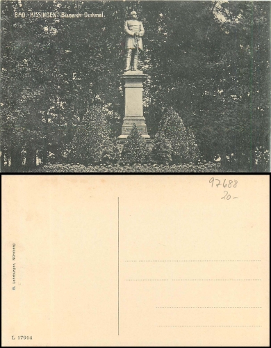 Bad Kissingen Bismarck monument * around 1910