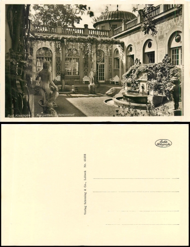 Bad Kissingen Kurgarten * ca. 1940