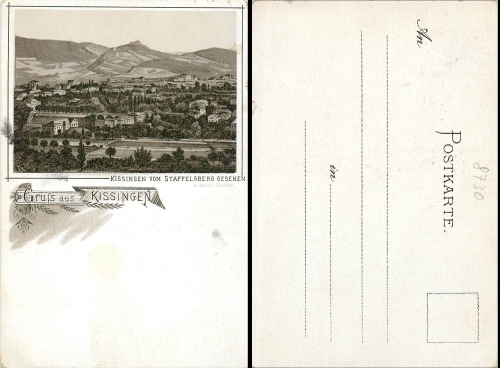 Bad Kissingen Litho * ca.1890