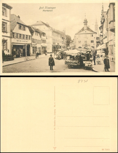 Bad Kissingen Marktplatz *ca. 1915
