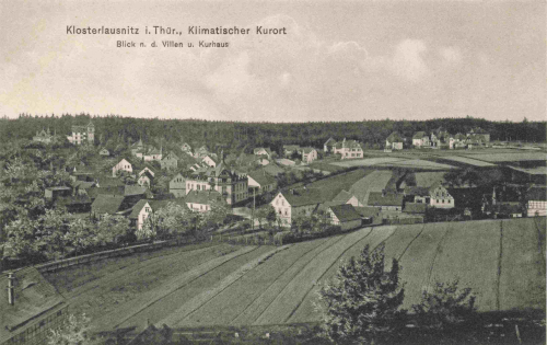 BBad Klosterlausnitz Villen am Kurhaus * um 1910