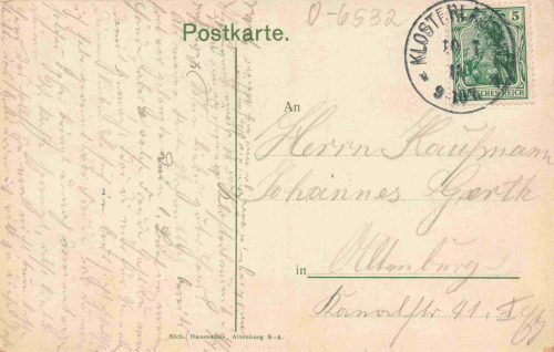 Bad Klosterlausnitz Klosterkirche o 1914