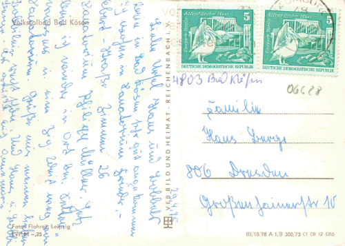 Bad Kösen Volkssolbad o 1975