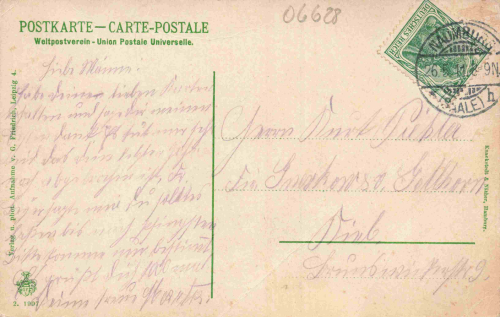 Bad Kösen Brücke o 1911