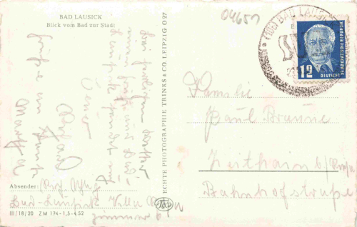 04651 Bad Lausick Brücke o 1953