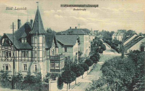 04651 Bad Lausick Badestrasse * um  1910
