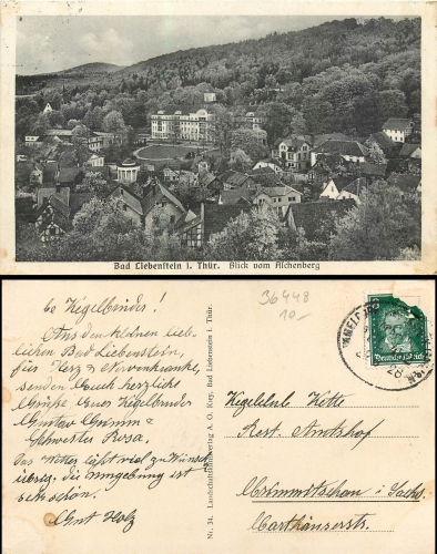 Bad Liebenstein vom Aschenberg o 27.6.28