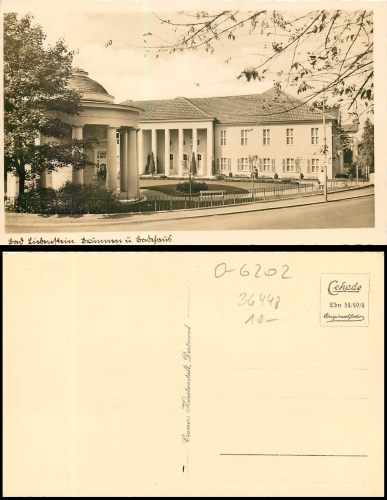 Bad Liebenstein Brunnen und Badehaus *ca.1940