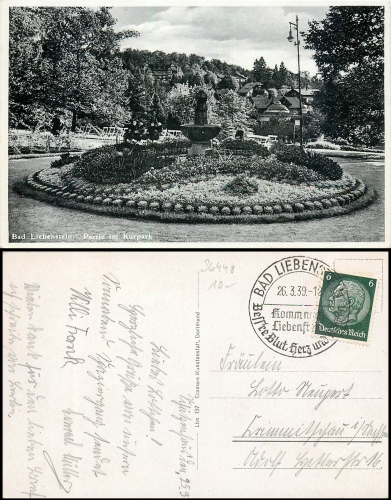 Bad Liebenstein Kurpark o 26.3.39