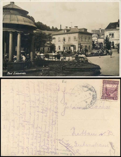 Bad Liebwerda Boehmen Kreis Friedland o 4.8.1930