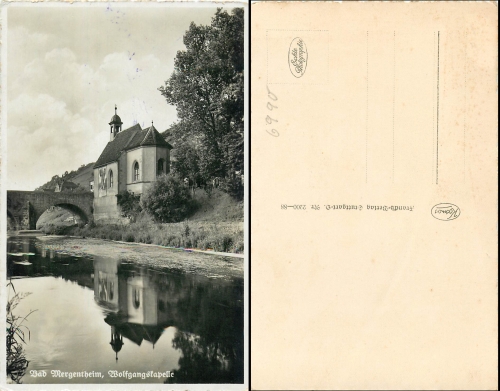 Bad Mergentheim Wolfgangskapelle *ca. 1940
