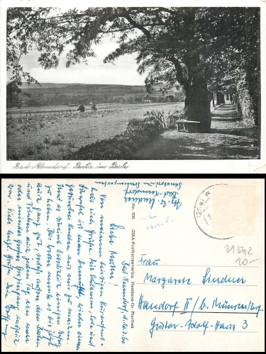 Bad Nenndorf Park o 10.2.1960