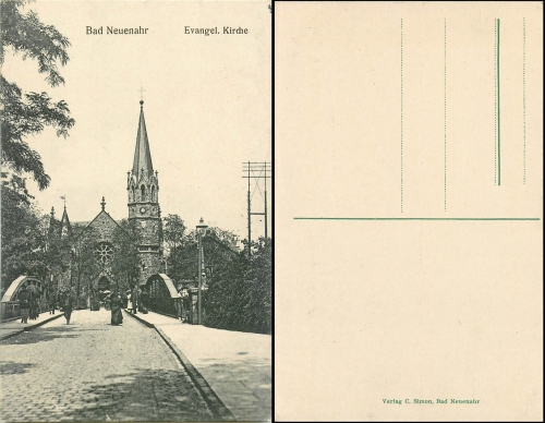 Bad Neuenahr Evangelische Kirche * ca. 1915