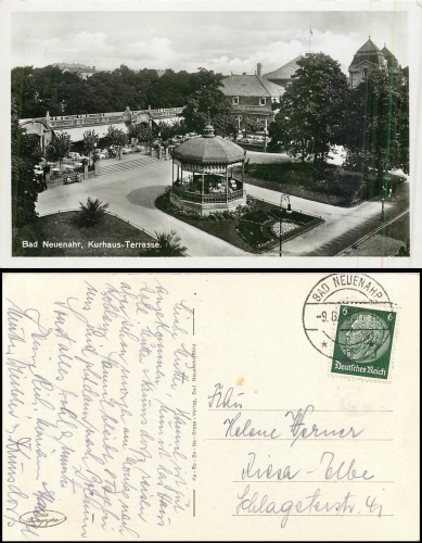 Bad Neuenahr Kurhaus Terrasse o 9.8.1936