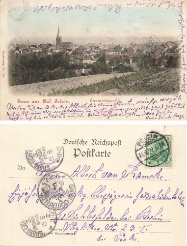 Bad Polzin Pommern Polczyn Zdoj o 1902