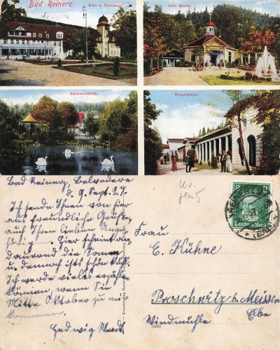 Bad Reinerz Schlesien Duszniki-Zdroj o 1927