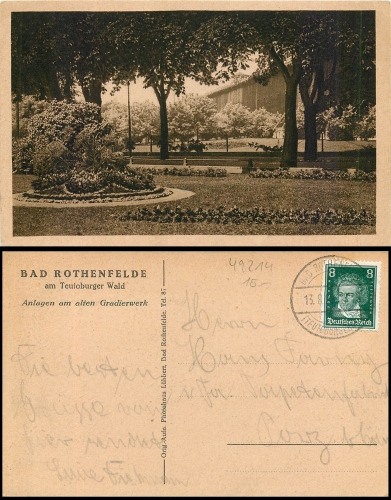 Bad Rothenfelde Anlagen am alten Gradierwerk o 13.08.28
