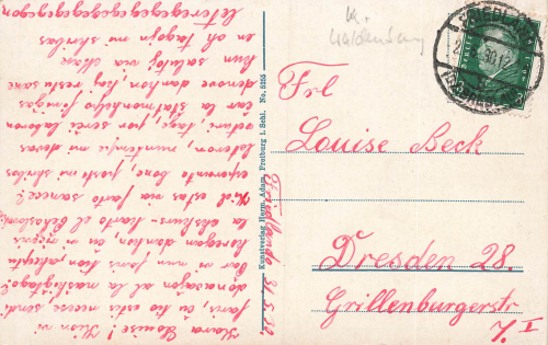 Bad Salzbrunn Gärtnerei Liebichau Dahlien Schlesien Szczawno-Zdrój o 1930