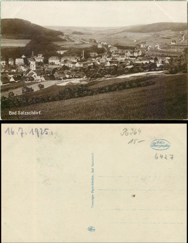 Bad Salzschlirf * around 1925 real photo