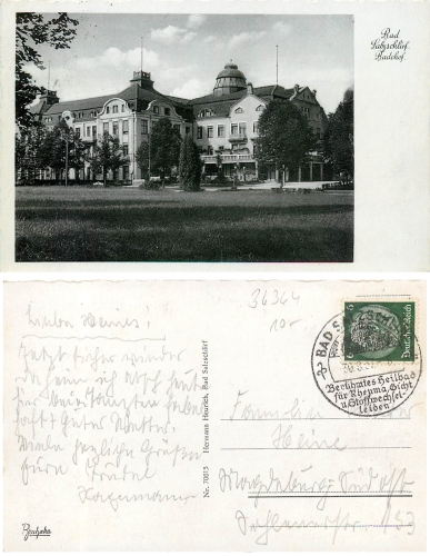 Bad Salzschlirf Badehof o 30.8.37