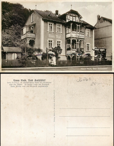 Bad Salzschlirf Haus Rack *ca.1930