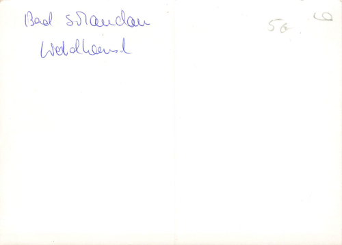 01815 Bad Schandau, Gaststaette Waldhaeusl, Kirnitzschtal, 1964