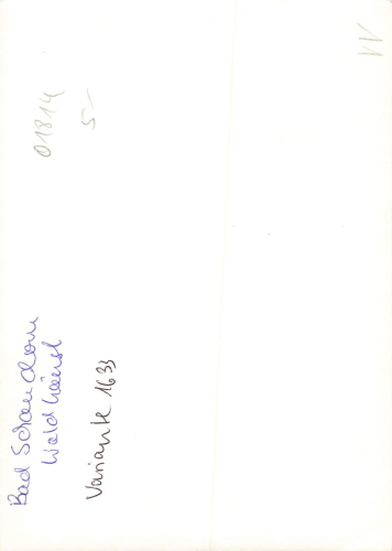 01815 Bad Schandau Gaststätte Waldhäusl Kirnitzschtal *1964 Hanich1633 nicht veröffentlichte Variante